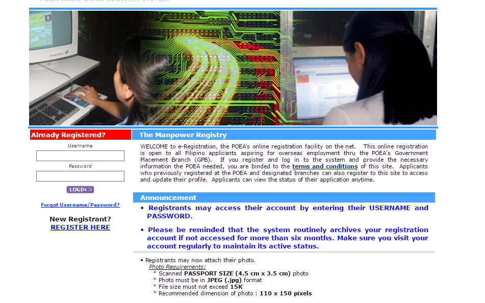 Paano magregister sa POEA Online Regi